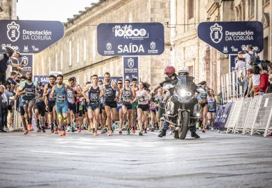Preto de 2.100 corredores participan este sábado na segunda edición de Os 10.000 peregrinos da Deputación da Coruña